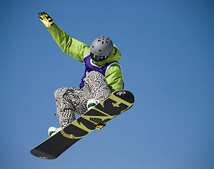 Snowboard figure at the 2008 Shakedown