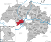 Lage der Gemeinde Sinzing im Landkreis Regensburg