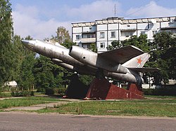 Padomju armijas lidmašīnas IL-28 piemineklis (1978–2022)