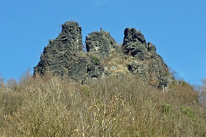 Ruines du château de Vrabinec.