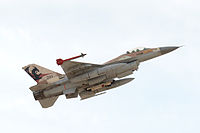 第115飛行隊のF-16A, 2013年。