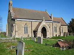 Igreja de St Michael and All Angels em Church Lane Whitwell, Whitwell