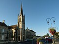 Il centro di Saint-Genis-de-Saintonge