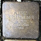 Stolperstein Alfred Heppenheimer