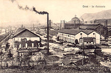 Terni steel mills in 1912 Terni - le Acciaierie 1912.jpg