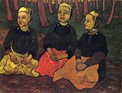 Three Breton Woman