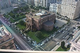 Vista desde un edificio vecino