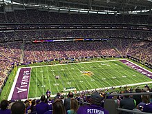 The Vikings hosting their first game at the stadium in 2016. Vikings-US16.jpg