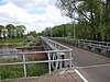 Voormalige spoorbrug, onderdeel van de Langstraatlijn, tegenwoordig in gebruik als onderdeel van een fietsroute tussen Drunen en Waalwijk