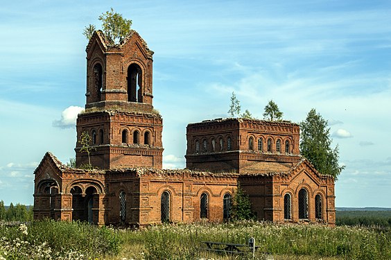 86. Церковь в Михайловке, Нагорский район, Кировская область Автор — Gluhov55