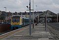 A train at the station