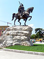 Estatua ecuestre de Skanderberg en Tirana