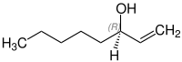 1-Octen-3-ol FormulaV1.svg