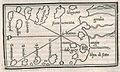 Îles Canaries et Cap-Vert, détail de la carte Isolario (1534) de Benedetto Bordon