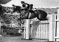 Óscar Cristi, Silbermedaille (Einzel und Mannschaft) im Springreiten 1952