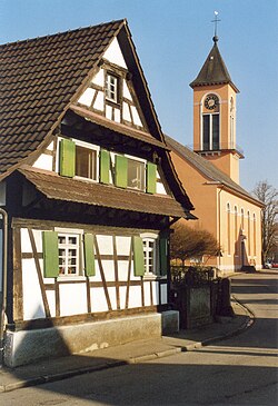 Skyline of Neuried