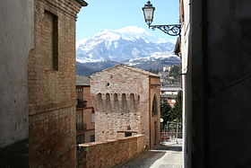 Vue du monte Priora.