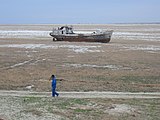 A kiszáradt Aral-tó