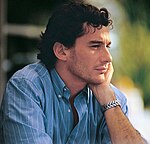 Ayrton Senna en 1990.