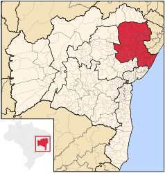 Nordeste Baiano – Mappa