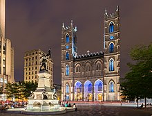Notre-Dame Basilica (Catholic) in Montreal, Quebec Basilica de Notre-Dame, Montreal, Canada, 2017-08-11, DD 26-28 HDR.jpg