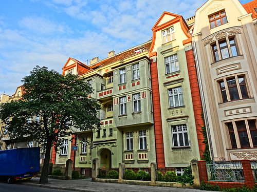 Main elevation from the street