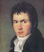 Ludwig van Beethoven Joseph Willibrord Mähleri maalil (1804)