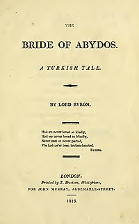 První vydání poemy roku 1813