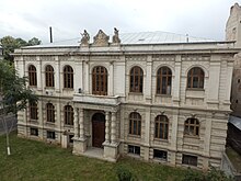 The Bucharest Faculty of Orthodox Theology [ro], the former Normal School used as Camp No. 13 during the war Bucharest Day 2 - Institutul Teologic (9337908278).jpg