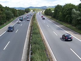 A659 bij Viernheim