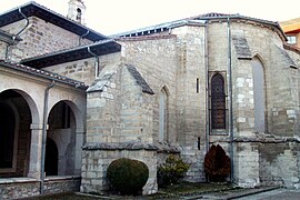 Convento de Santa Clara - Ábside y atrio.