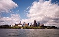 Calgary as seen from a Kayak trip down the Elbow River.