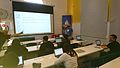 Participants at the 1st Cape Town metal edit-a-thon on the 21st May 2016 being shown the basics of editing.