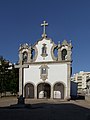 Vista do adro e cruzeiro