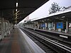 The platforms and tracks at Cempaka station in 2007