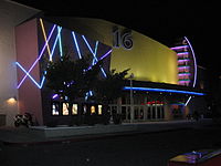 Century Theaters on Century Theatre Multiplex In Portland  Oregon  Seen At Night