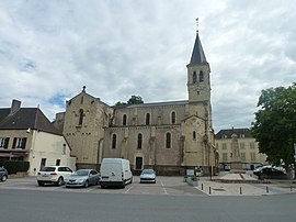 The church in Le Donjon