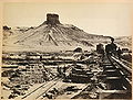 Citadel rock, Green River, Wyoming, 1868