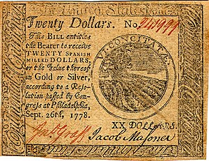 Continental Currency $20 banknote obverse (September 26, 1778).jpg