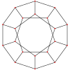 Додекаэдр H3 projection.svg