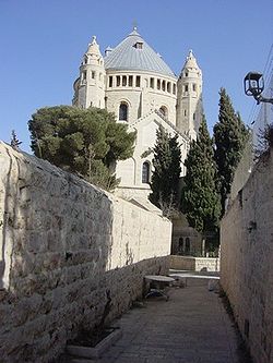 כנסיית דורמיציון בהר ציון. המקום בו נרדמה מרים