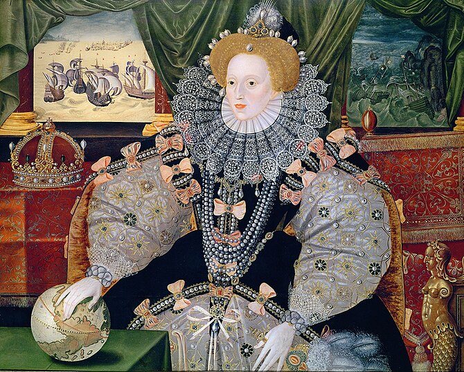 Elizabeth I of England, the Armada Portrait, W...