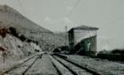 Der Bahnhof von Apricena Superiore im Jahr 1987