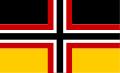 One of Prince Adalbert's early proposals for a German war ensign.