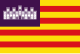 Flag of the Balearic Islands.svg