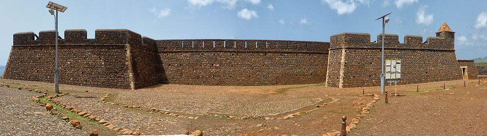 San Filipe fortress at Cidade Velha, Santiago island, Cape Verde
