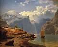 Franz Gude: Hardanger, 1847