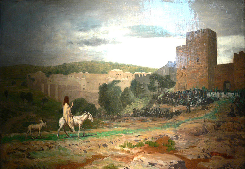 File:Gérôme - L'entrée du Christ à Jérusalem (esquisse).jpg