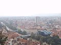 Blick vom Schlossberg über Graz