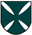 Gescheiden kruis of Croix nillée